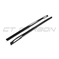 BMW 4 Series 2020+ G26 & I4 Carbon Fibre Side Skirts - view 10