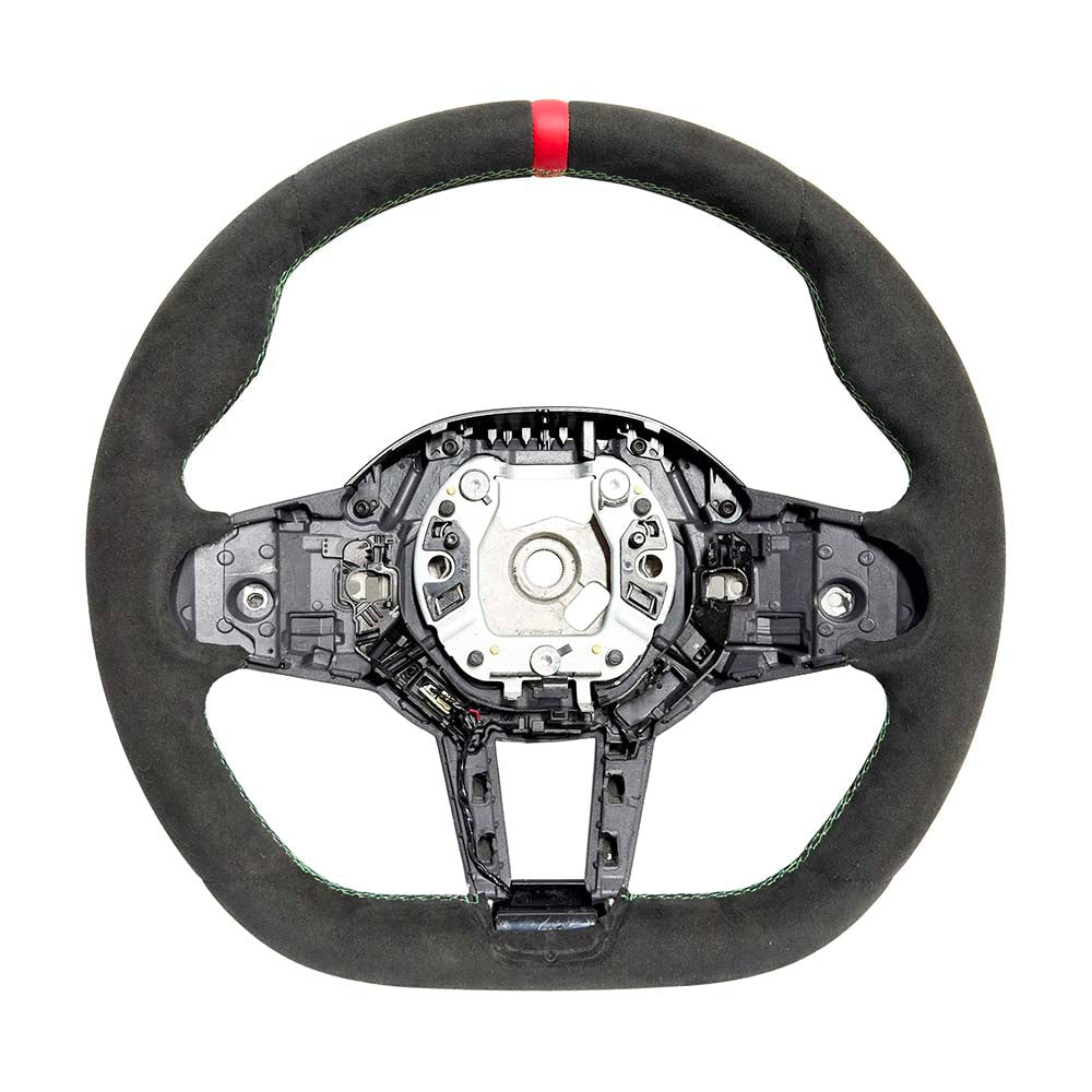 BMW Gxx LCI Alcantara Flat Bottom Steering Wheel With Acc