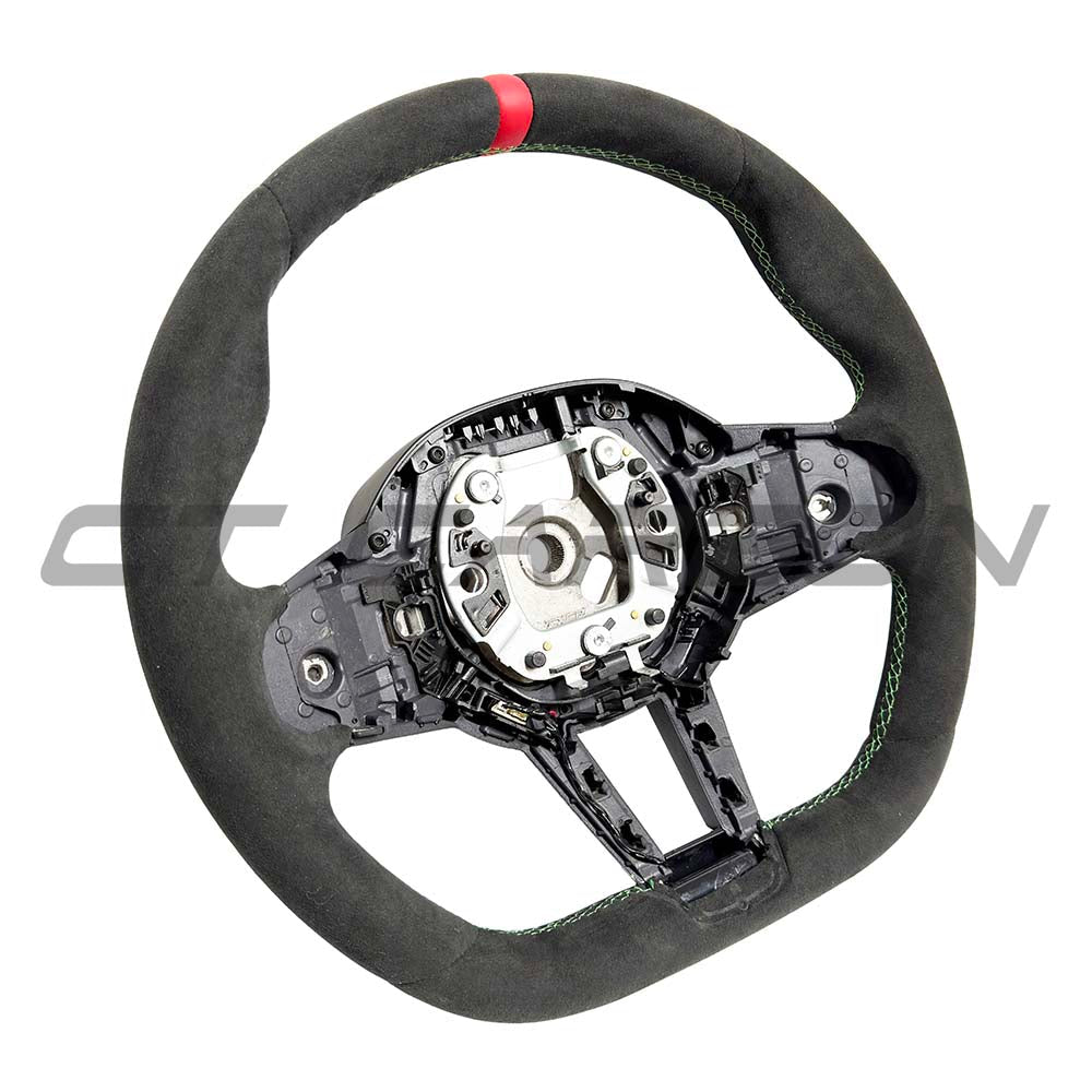 BMW Gxx LCI Alcantara Flat Bottom Steering Wheel With Acc - view 2