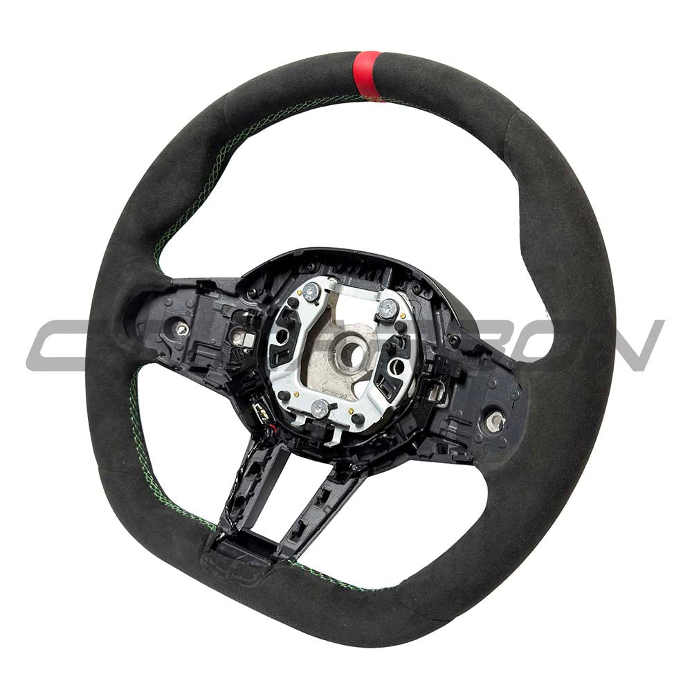 BMW Gxx LCI Alcantara Flat Bottom Steering Wheel With Acc - view 3