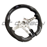 BMW Fxx Alcantara/carbon Fibre/led Flat Bottom Steering Wheel With Acc - view 2