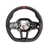 BMW Gxx LCI Alcantara Flat Bottom Steering Wheel With Heating
