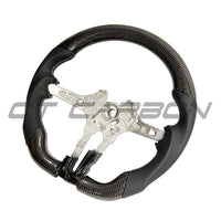 BMW Fxx Carbon Fibre / Leather Flat Bottom Steering Wheel - view 3