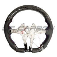 BMW Fxx Carbon Fibre/leather/led Flat Bottom Steering Wheel - view 4