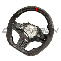 BMW Gxx LCI Alcantara/carbon Fibre Flat Bottom Steering Wheel With Heating - view 3