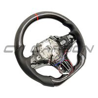 BMW Gxx Carbon Fibre/leather Flat Bottom Steering Wheel With Heating - view 2