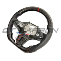 BMW Gxx Carbon Fibre/leather Flat Bottom Steering Wheel With Heating - view 3
