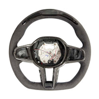 BMW Gxx LCI Alcantara Flat Bottom Steering Wheel With Led