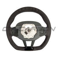 BMW Gxx LCI Alcantara Flat Bottom Steering Wheel With Led - view 4