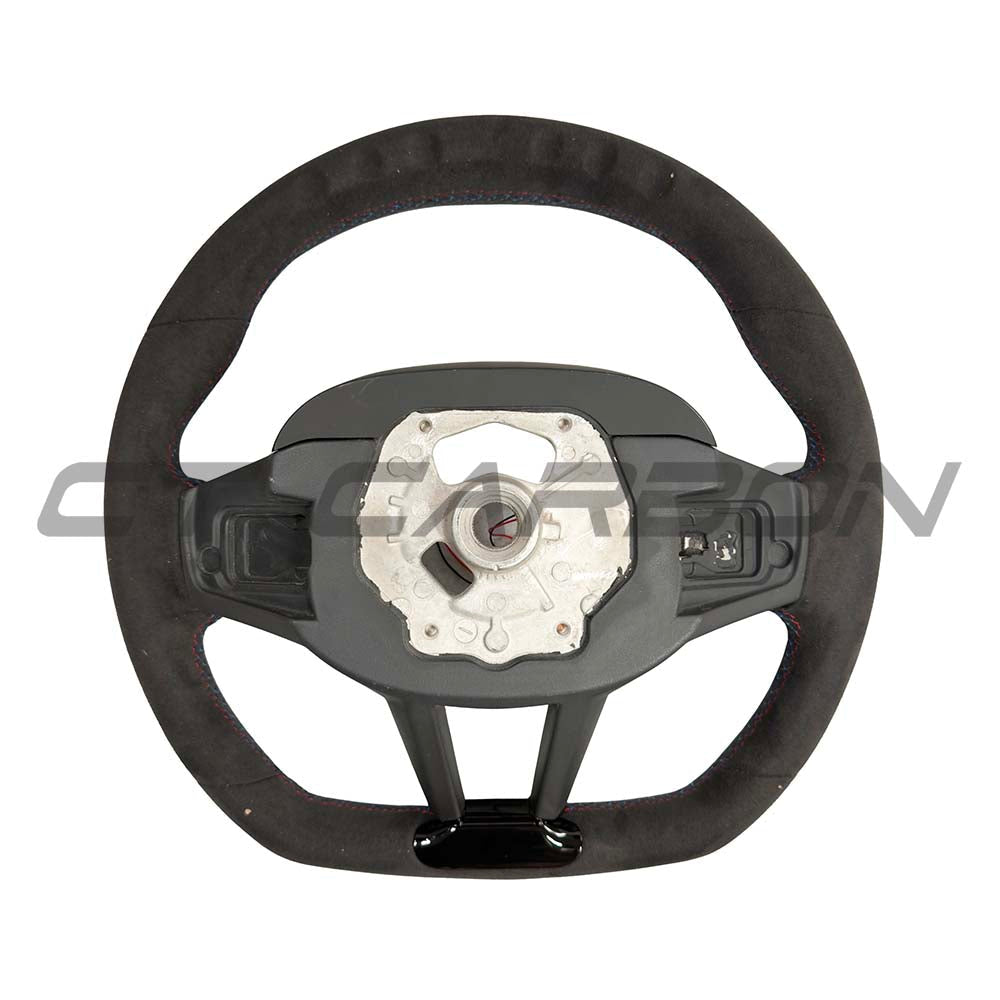 BMW Gxx LCI Alcantara Flat Bottom Steering Wheel With Led - view 4