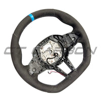 BMW Gxx LCI Alcantara Flat Bottom Steering Wheel With Heating & Acc - view 2