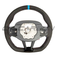 BMW Gxx LCI Alcantara Flat Bottom Steering Wheel With Heating & Acc - view 4