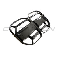 BMW 4 Series 2020+ G22/G23 Carbon Fibre CSL Grille - Without Acc - view 4