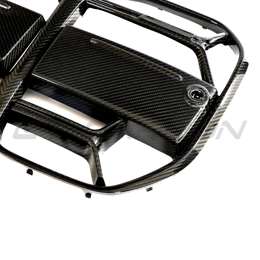 BMW 4 Series 2020+ G22/G23 Carbon Fibre CSL Grille - Without Acc - view 10
