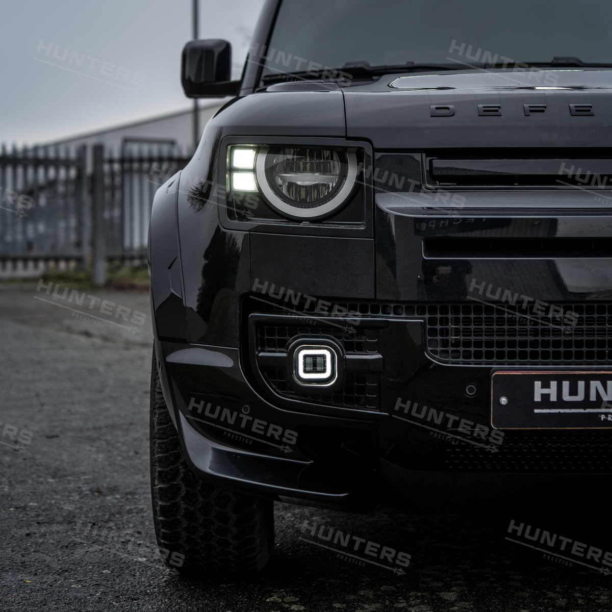 Defender L663 Hunters Prestige Front Integrated Canards - view 10