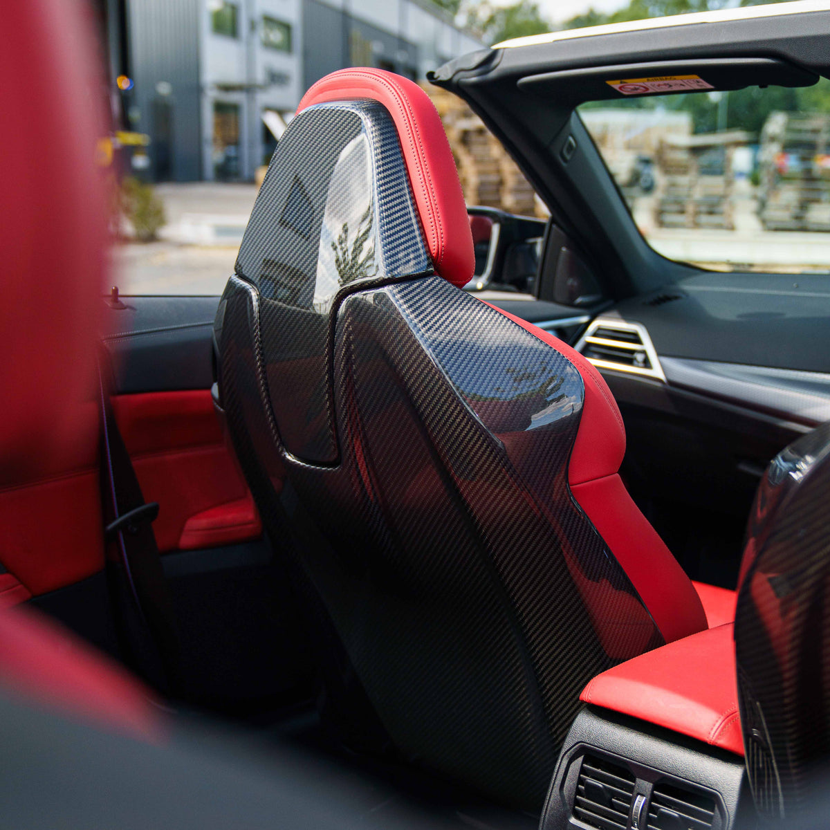 BMW GXX/F9X/G42 Coupe/convertible Full Carbon Fibre Seats Backs - view 2