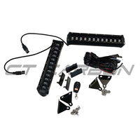 Defender 90/110/130 L663 2020+ Gloss Black Led Front Bumper Lights - view 2
