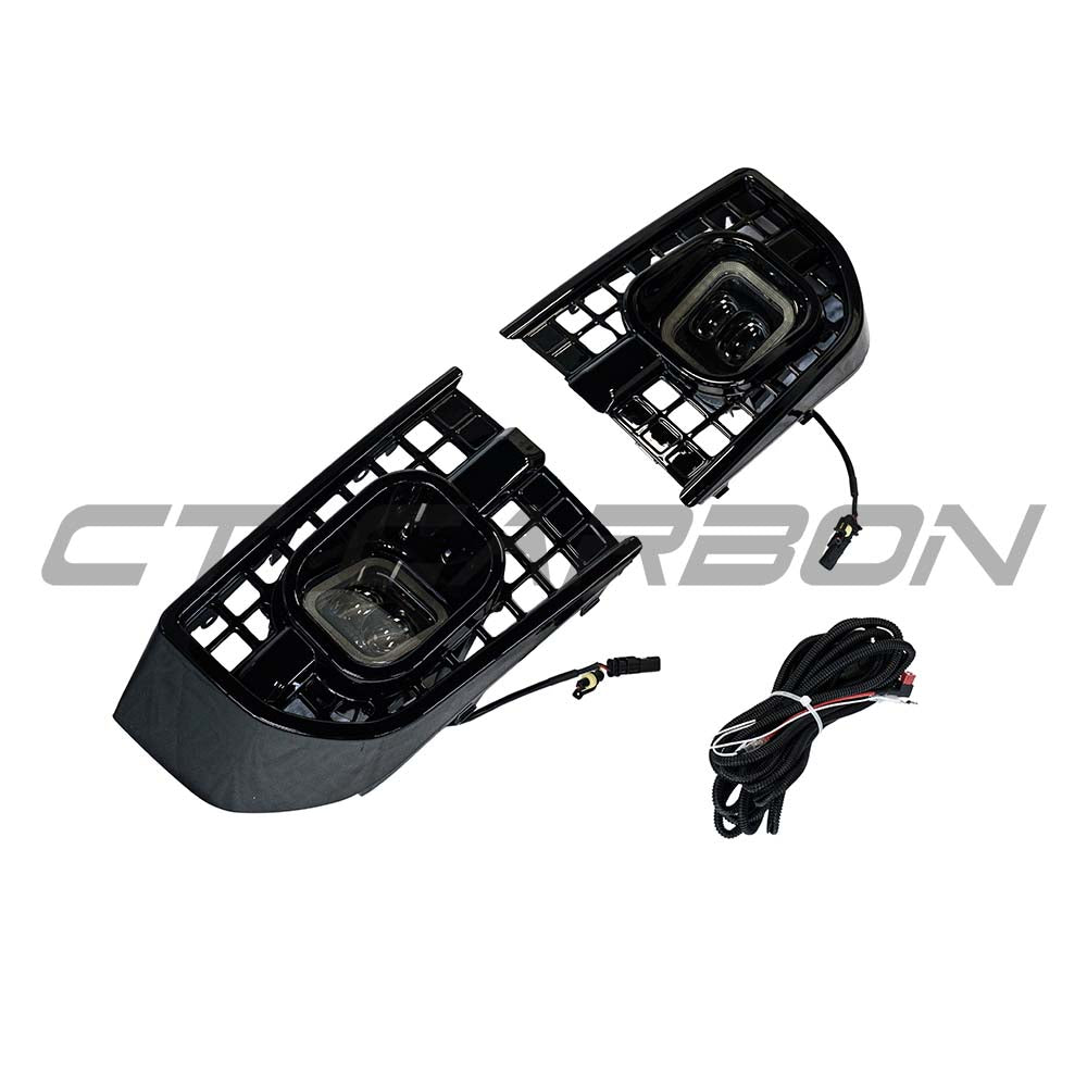 Defender 90/110/130 L663 2020+ Gloss Black Fog Lights - view 3