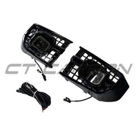 Defender 90/110/130 L663 2020+ Gloss Black Fog Lights - view 2