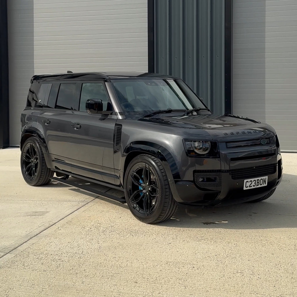 Land Rover Defender L663 110 Electric Fold Out Side Steps - view 2