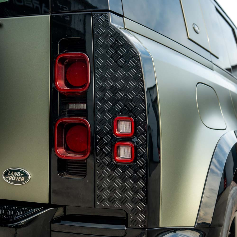 Land Rover Defender L663 110 Gloss Black Anti Scratch Trim Set - view 14