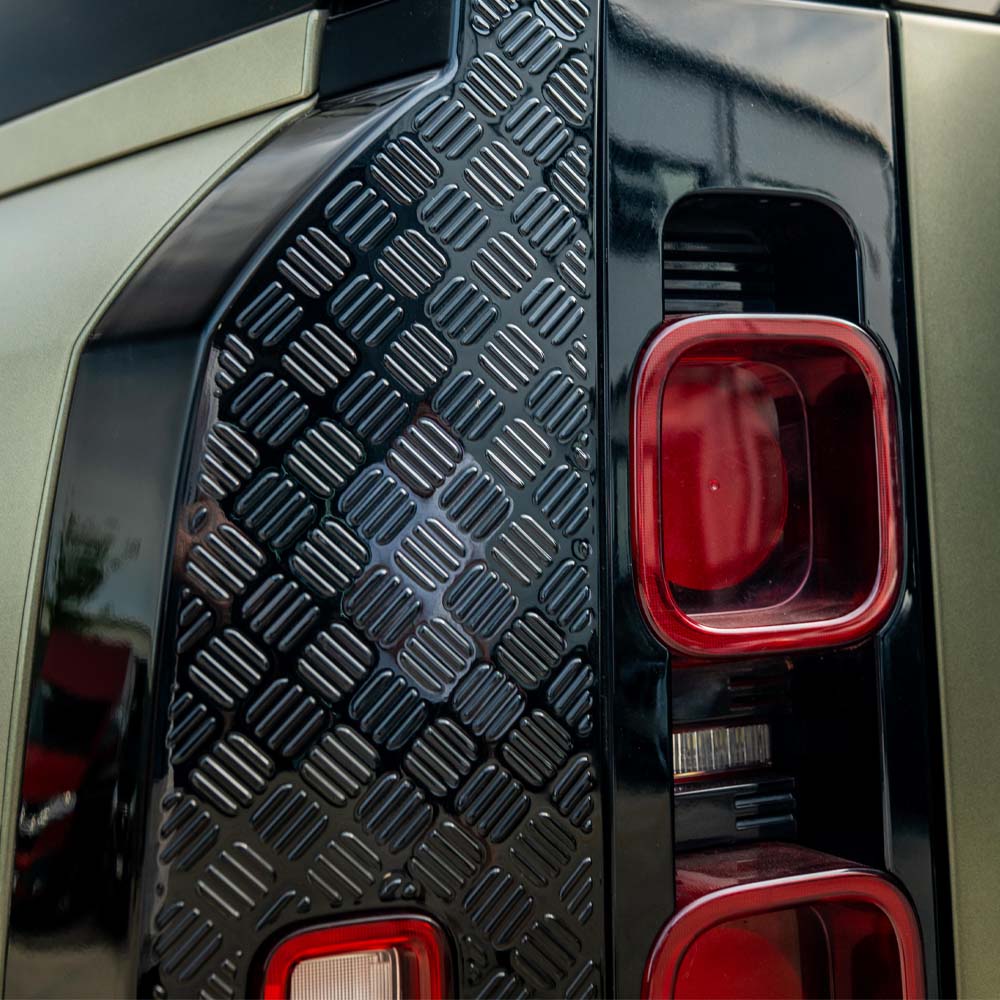 Land Rover Defender L663 110 Gloss Black Anti Scratch Trim Set - view 7
