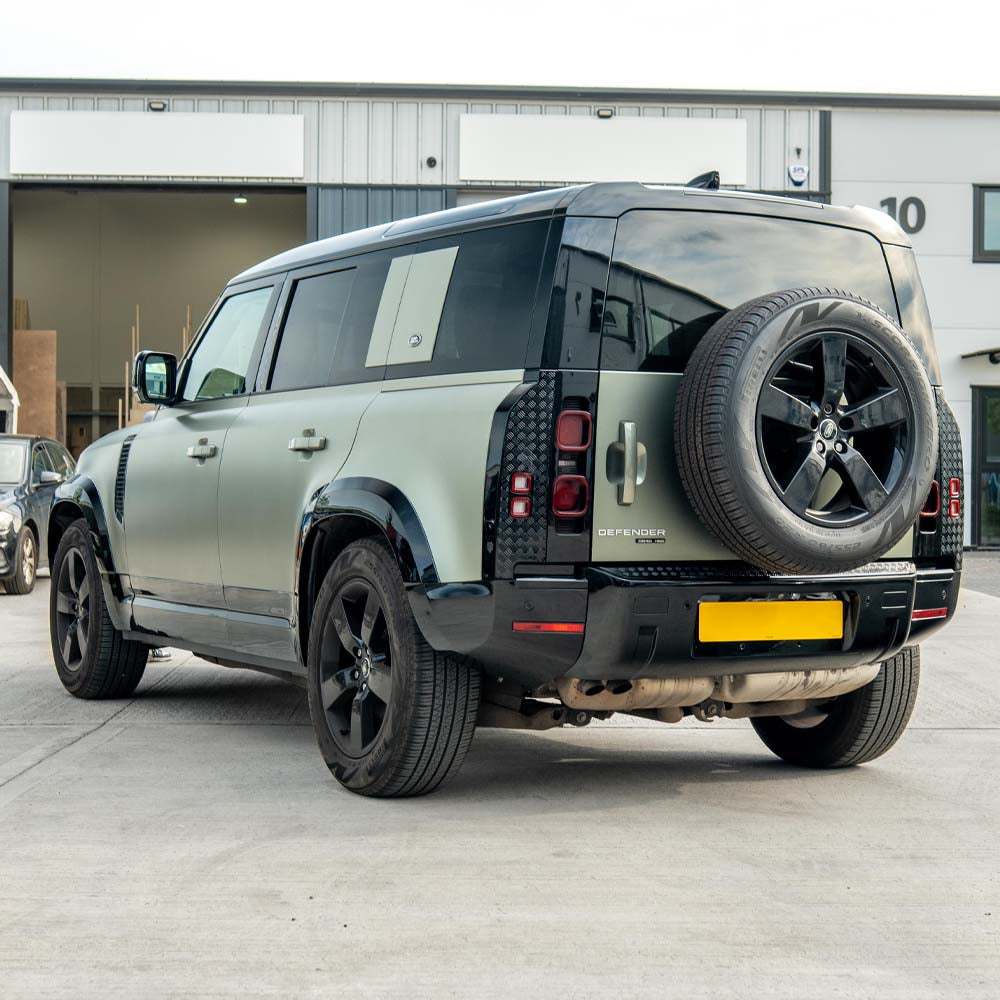 Land Rover Defender L663 110 Gloss Black Anti Scratch Trim Set - view 2