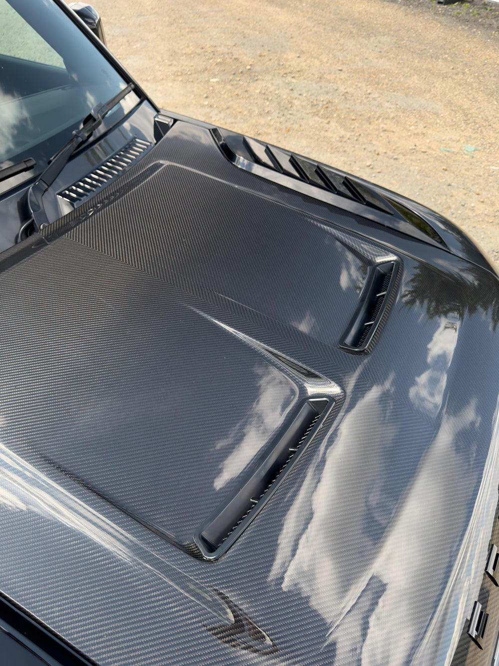 Land Rover Defender L663 90/110/130 Carbon Fibre Sv Style Hood/bonnet - view 10