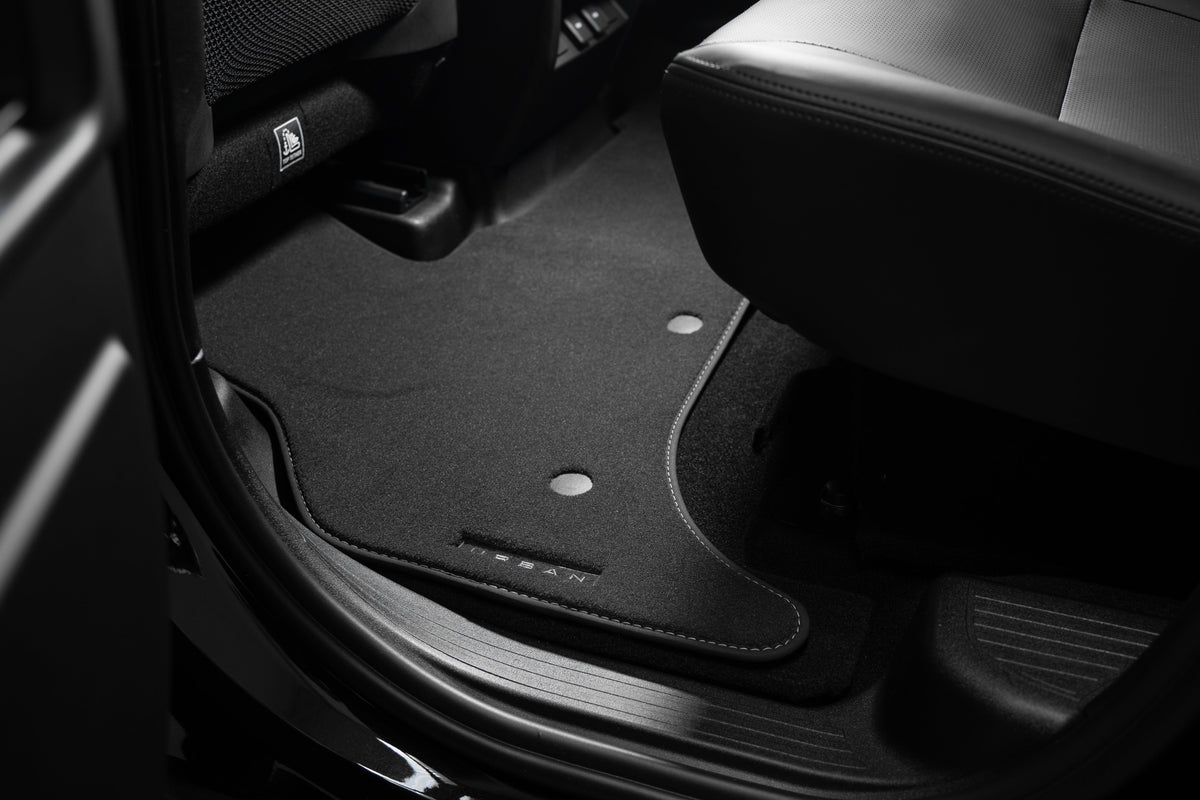 Urban Carpet Floor Mat Set for Land Rover Defender 90 and 110 L663 | Forge Automotive