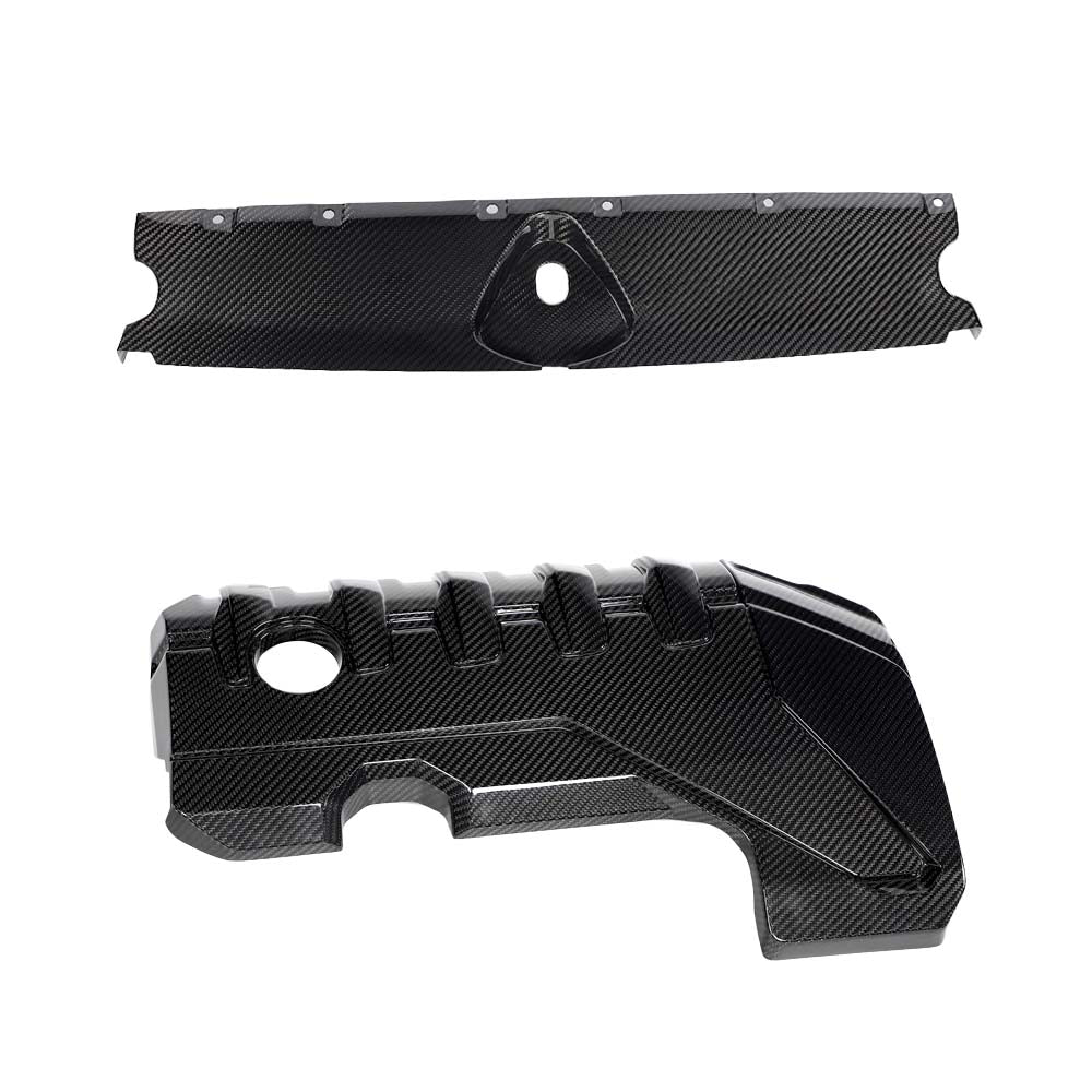 Audi RS3 8Y 2020+ Carbon Fibre Engine Cover Kit