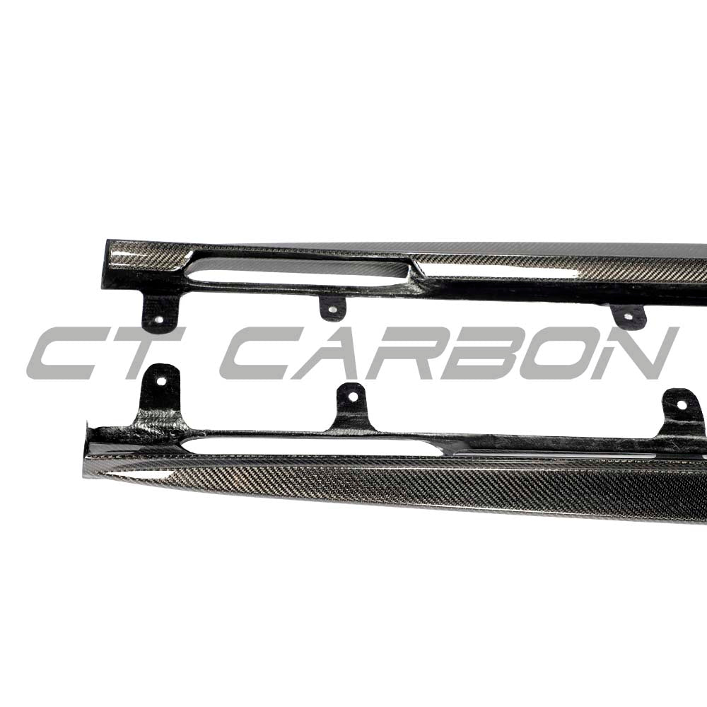 BMW G20/G21 3 Series 2019+ Carbon Fibre Side Skirts - view 5