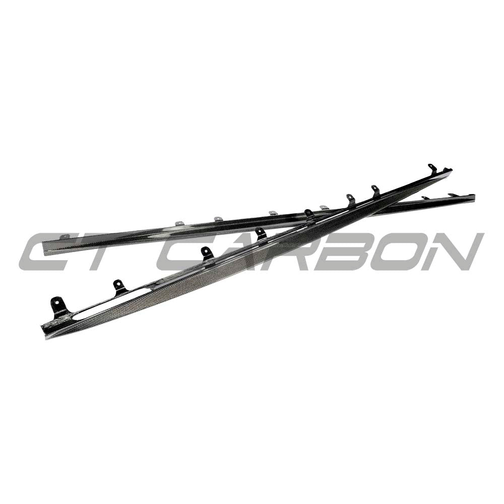 BMW G20/G21 3 Series 2019+ Carbon Fibre Side Skirts - view 6