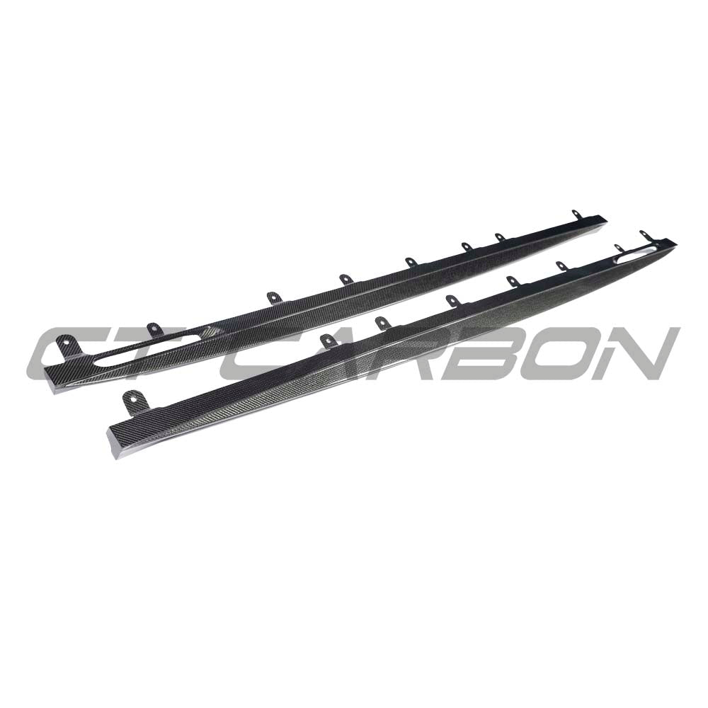 BMW G20/G21 3 Series 2019+ Carbon Fibre Side Skirts - view 8