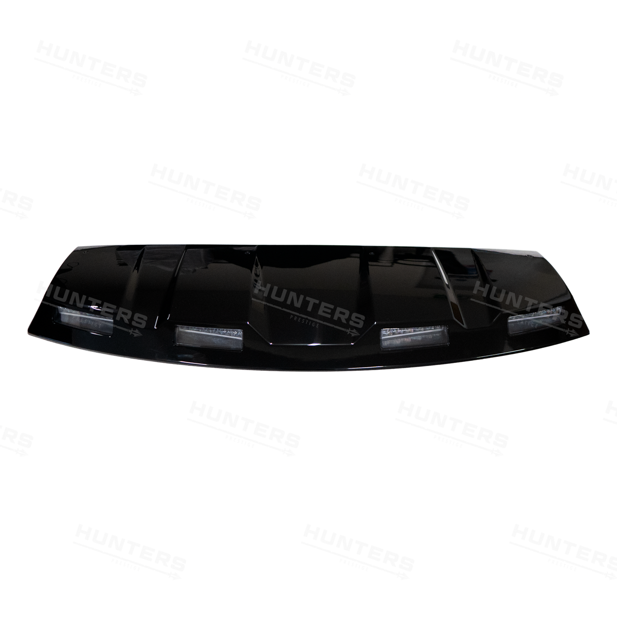 Defender L663 Hunters Gloss Black Slimline Roof Light Pod Kit - view 7