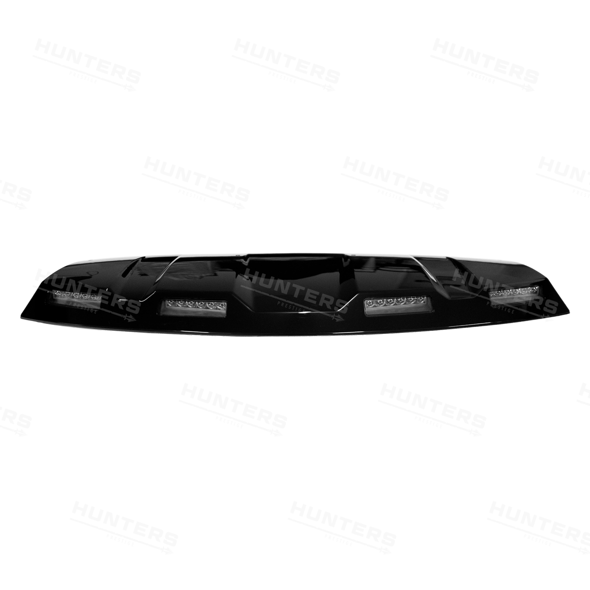 Defender L663 Hunters Gloss Black Slimline Roof Light Pod Kit