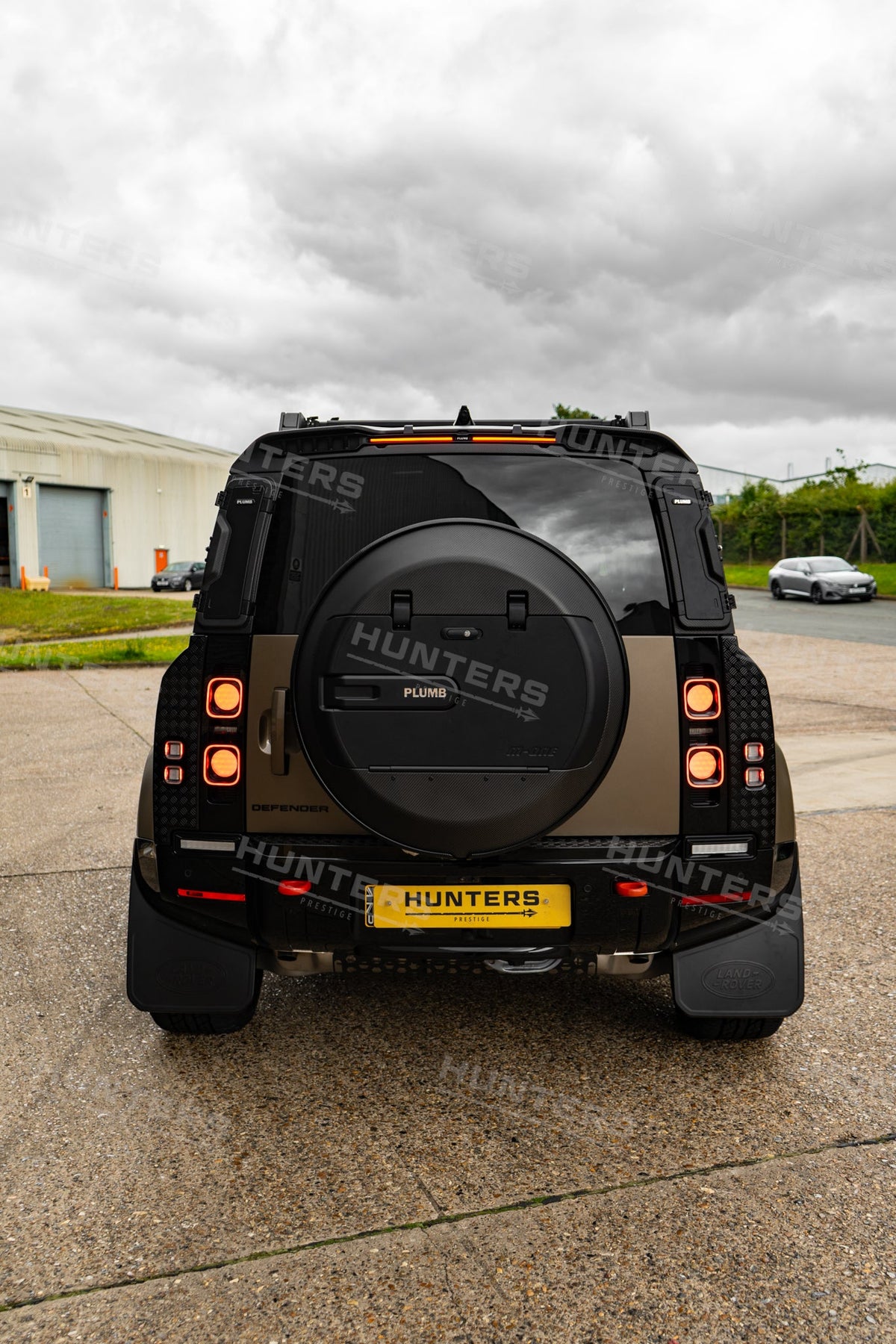 Defender L663 Plumb Spare Wheel Cover - view 2