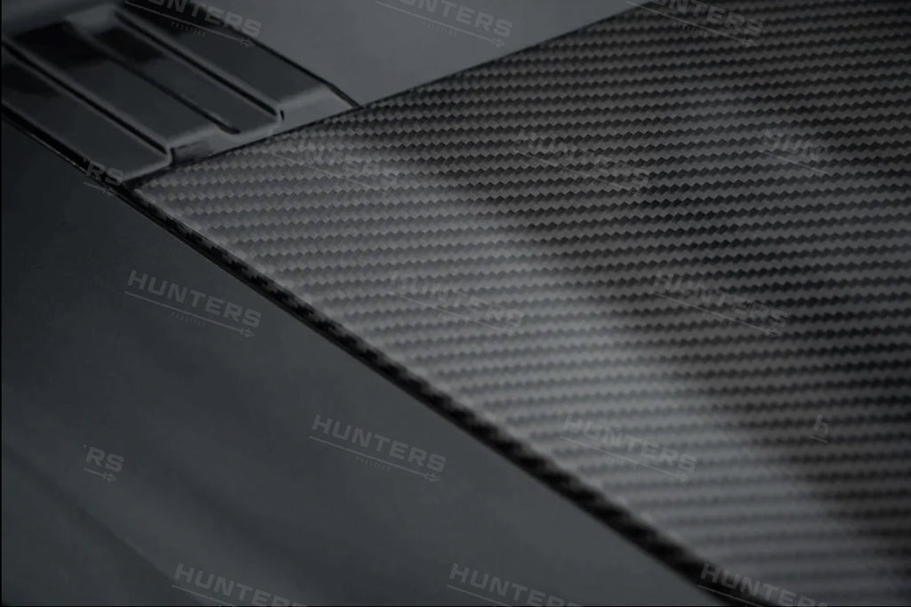 Defender L663 Plumb Dry Carbon Bonnet - view 6