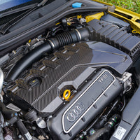 Audi RS3 8Y 2020+ Carbon Fibre Engine Cover Kit - view 7