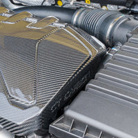 Audi RS3 8Y 2020+ Carbon Fibre Engine Cover - view 4