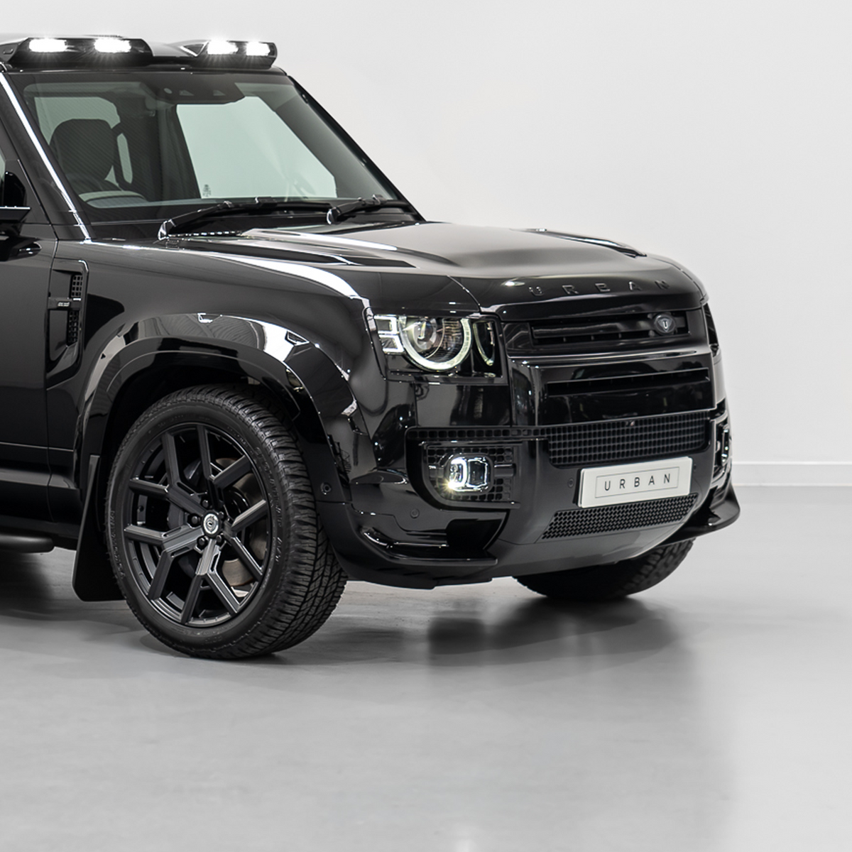 Urban Square DRL Intakes with High Power LED for Land Rover Defender L663 | Forge Automotive