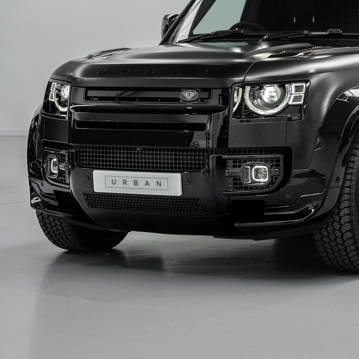 Urban Square DRL Intakes with High Power LED for Land Rover Defender L663 | Forge Automotive