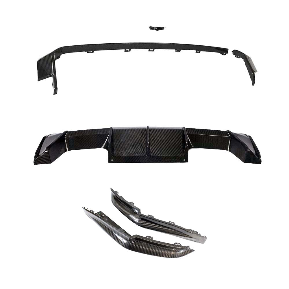 BMW (G80/G81) M3 2021+ Carbon Fibre Rear End Kit - V2