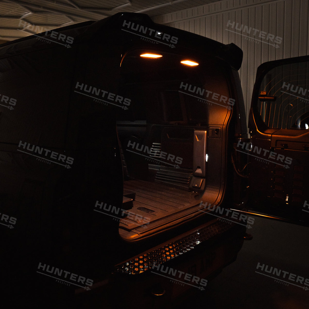 Defender L663 Hunters Rear Loadspace LED Lighting - view 5