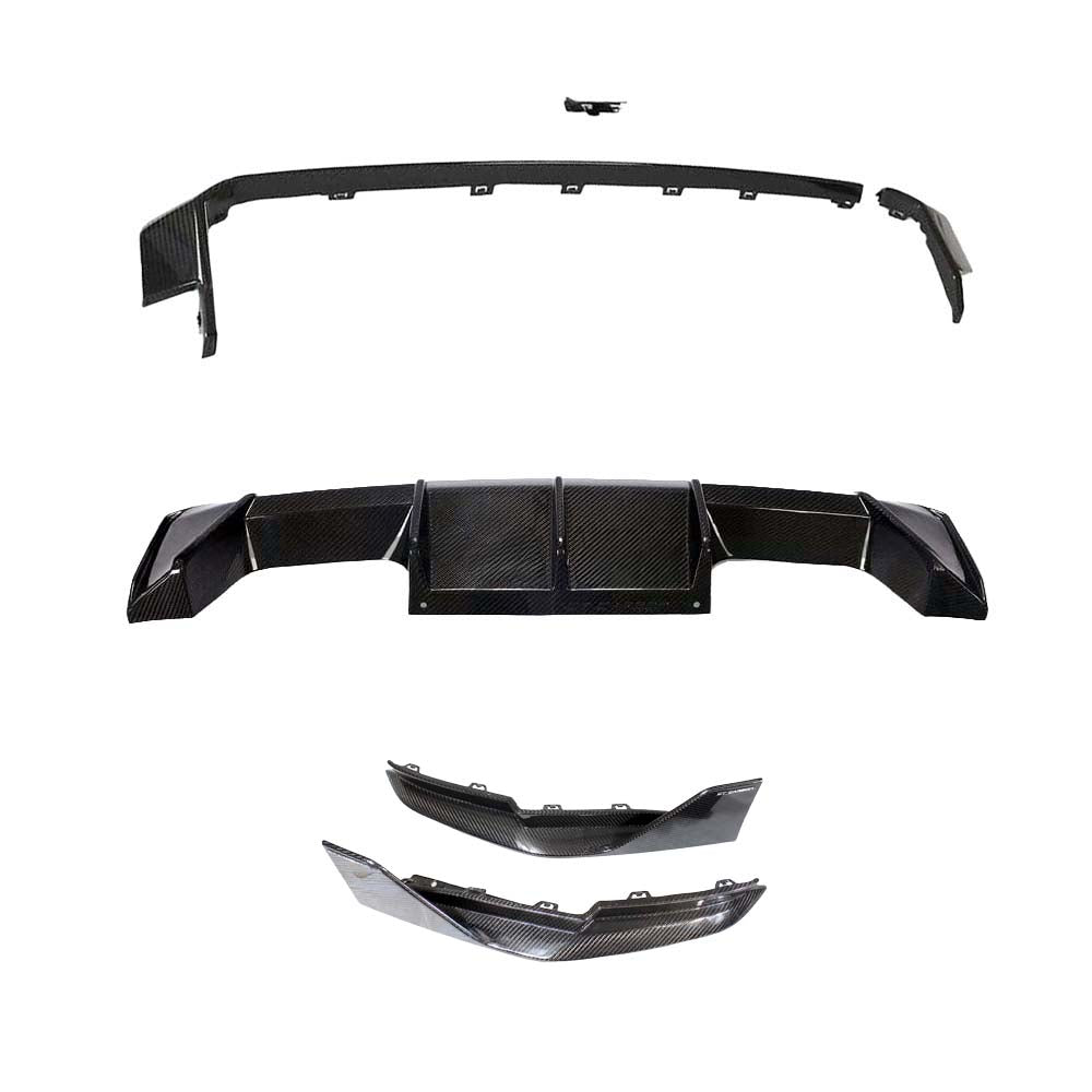 BMW (G82/G83) M4 2021+ Carbon Fibre Rear End Kit - V2