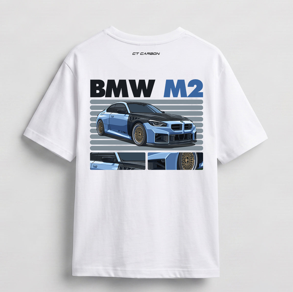 BMW G87 M2 Graphic T-shirt - White
