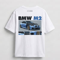 BMW G87 M2 Graphic T-shirt - White
