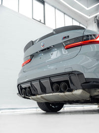 BMW G80 G81 M3 & G82 G83 M4 Pre-Preg Carbon Fibre Diffuser Outline Trim by FORM | Forge Automotive