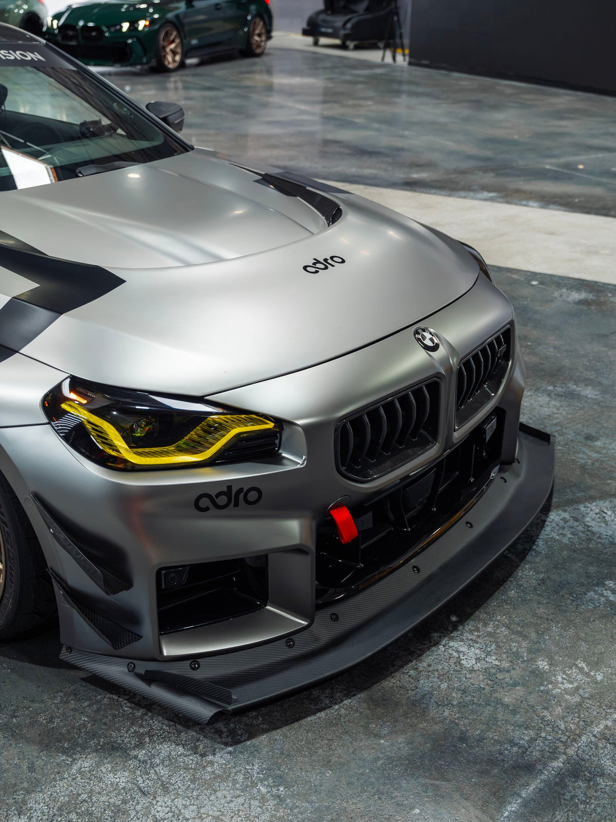 BMW M2 G87 ARD Pre-Preg Race Front Splitter by Adro (2023 on) | Forge Automotive