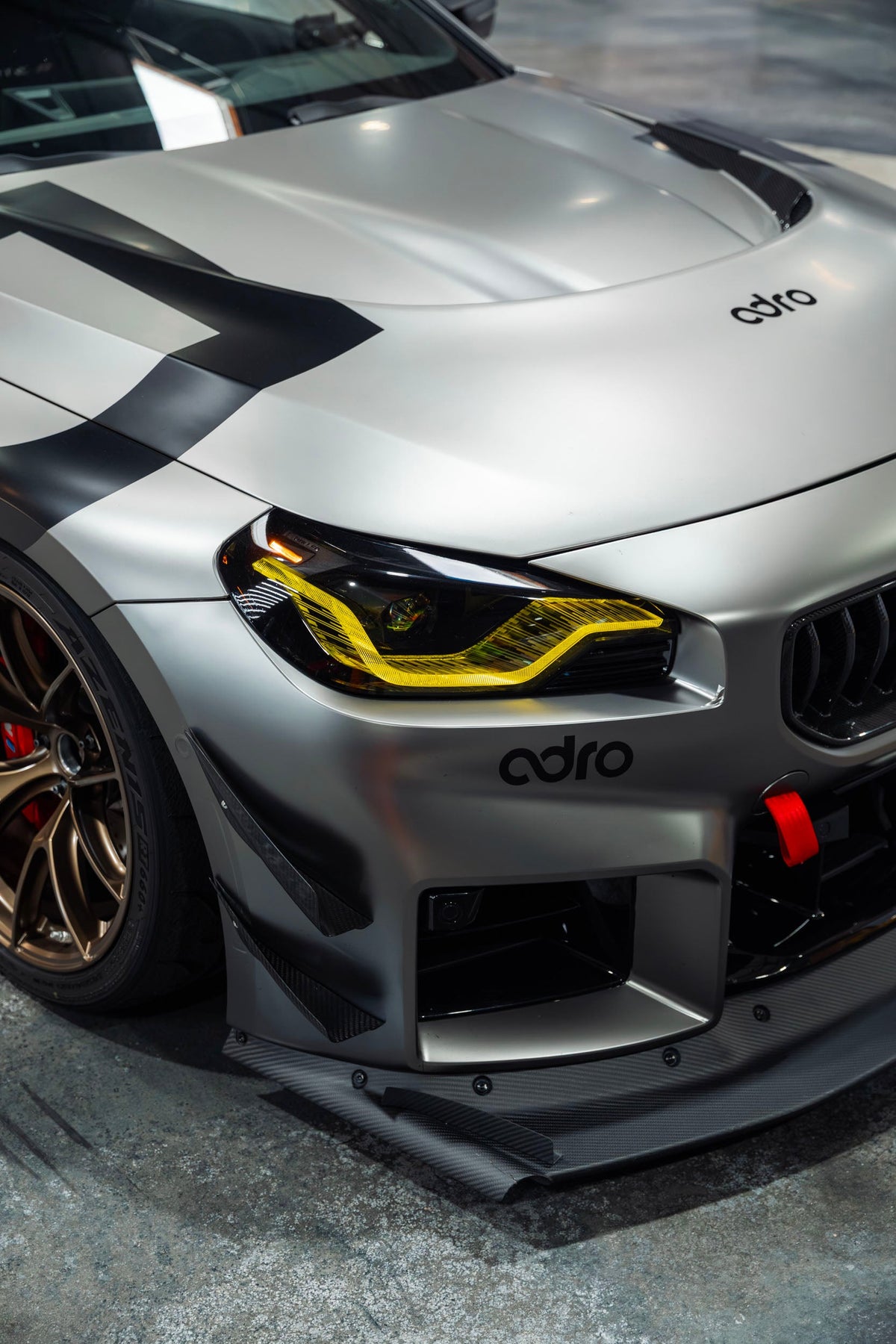 BMW M2 G87 ARD Pre-Preg Race Front Splitter by Adro (2023 on) | Forge Automotive