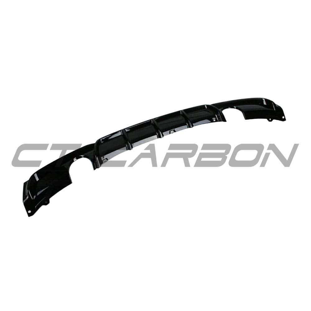 BMW 3 Series F30/F31 Gloss Black Dual Exhaust Diffuser - V2 - view 5
